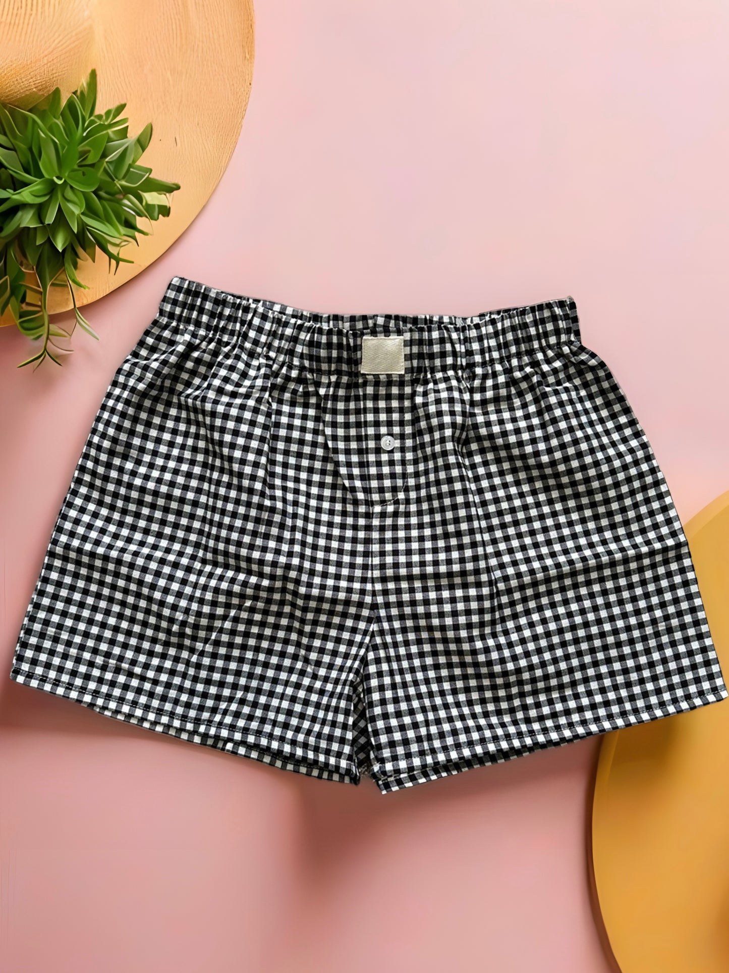 Coastal Gingham Shorts