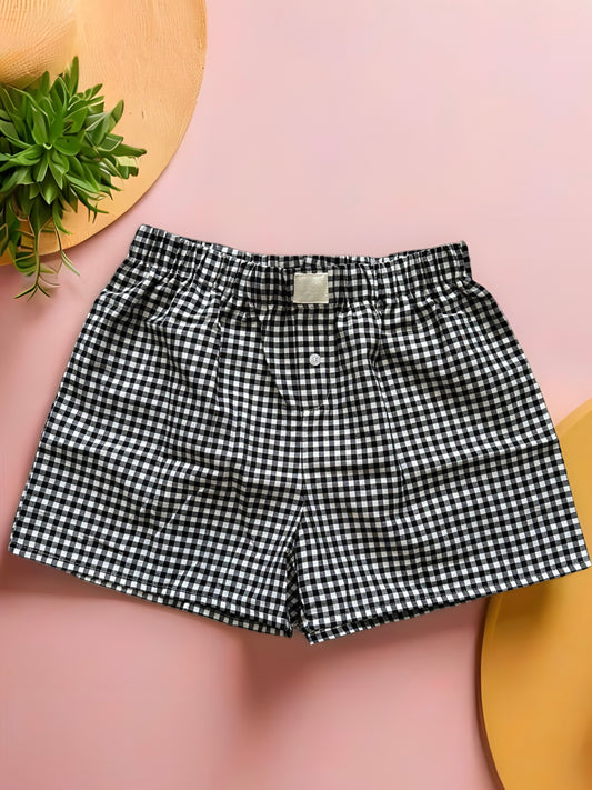 Coastal Gingham Shorts